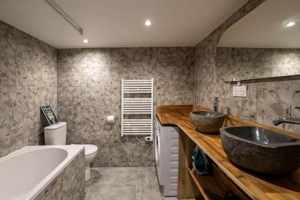 New 2 Br- 2 Bedroom In 15 Eiffel Clim Appartement